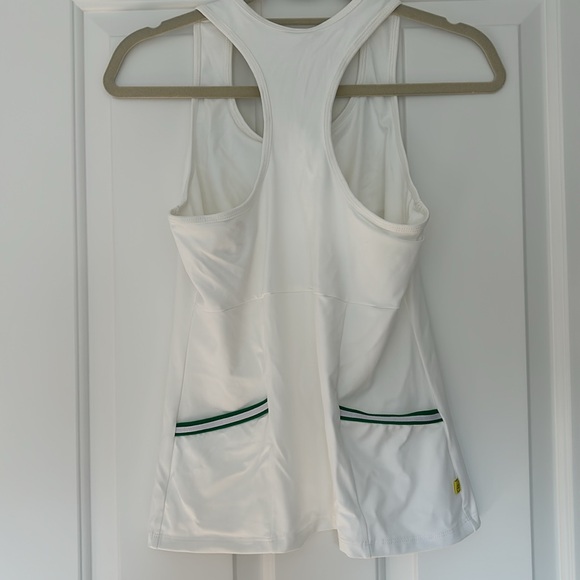 New with tags TENNIS top with green trim size M - Picture 2 of 4